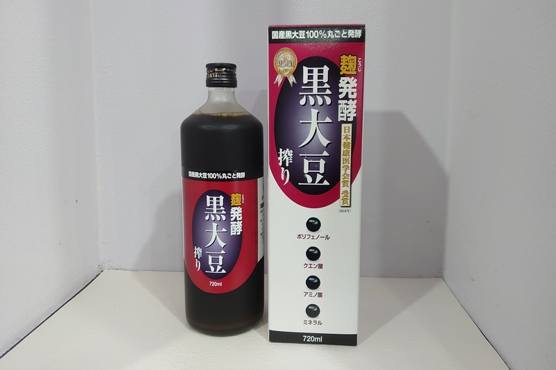 発酵黒大豆搾り 720ml×2本 4973円